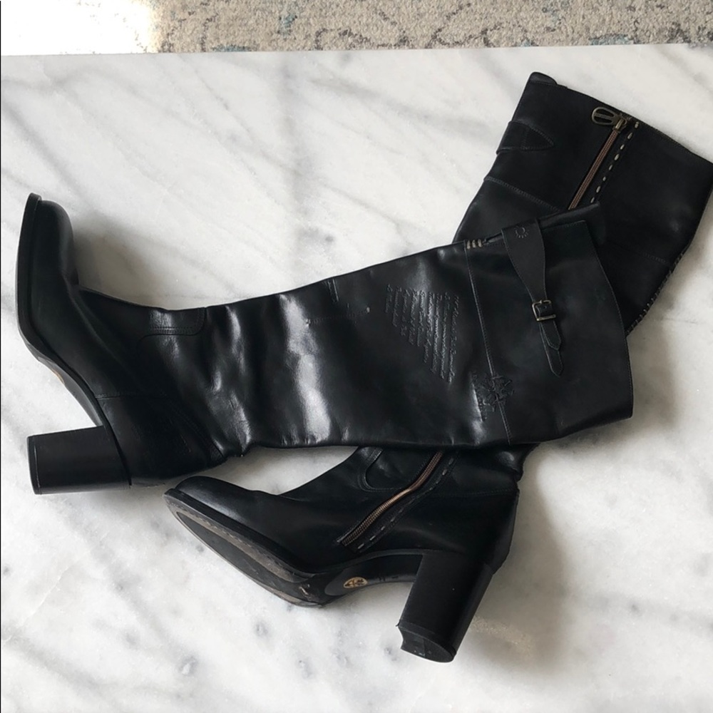 La Martina Leather Boots